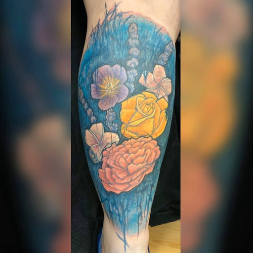 Explore basketball tattoo ideas for guys, creative tattoo ideas in Virginia Beach, available at Studio Evolve
