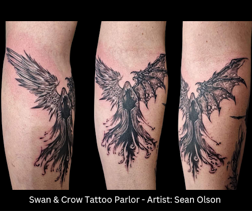 Explore june birth flower tattoo ideas, creative tattoo ideas in Minden, available at Swan & Crow Tattoo Parlor