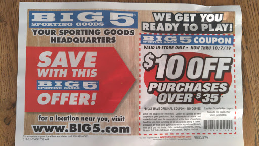Sporting Goods Store «Big 5 Sporting Goods», reviews and photos, 1610 Main St, Longmont, CO 80501, USA