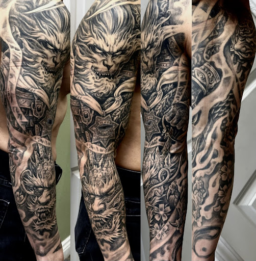 Explore lv tattoo ideas, creative tattoo ideas in Sunnyvale, available at Da Wei Tattoo Inc