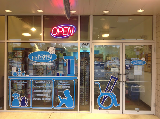 Sudbury Pharmacy, 447 Boston Post Rd, Sudbury, MA 01776, USA, 
