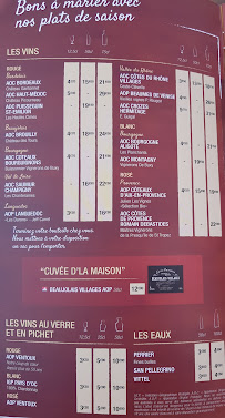 Courtepaille à Saint-André-les-Vergers menu