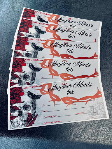 Explore name tattoo ideas for woman, creative tattoo ideas in Hartselle, available at Kingdom Minds Ink