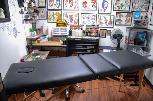 Explore mushroom tattoo ideas, creative tattoo ideas in Atlantic Beach, available at The Ink Chamber Tattoo Parlor