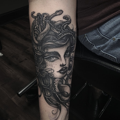 Explore tattoo ideas for girls, creative tattoo ideas in Asheboro, available at Wonderland Tattoo