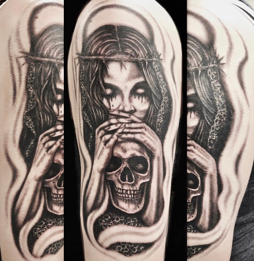 Explore falcon tattoo ideas, creative tattoo ideas in Anchorage, available at Unique Ink AK