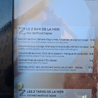 Restaurant Z Restaurant Tapas à Nice (la carte)