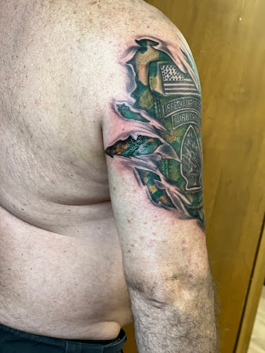 Explore forearm tree tattoo ideas, creative tattoo ideas in Milwaukee, available at West Allis Tattoo & Gallery Tattoo Shop Milwaukee