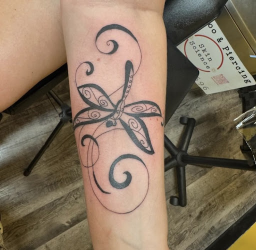 Explore cool ideas for sleeve tattoos, creative tattoo ideas in Tyler, available at Skin Science Tattoo & Piercing
