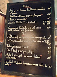 Restaurant Le Fleuron à Honfleur (le menu)