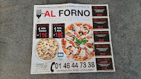 Carte du Pizza AL FORNO à Clamart