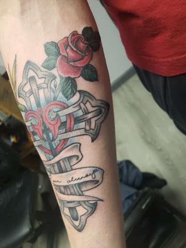 Explore rat fink tattoo ideas, creative tattoo ideas in Staten Island, available at Inkstained Tattoo Studio