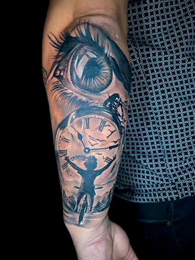 Explore buddhism tattoo ideas, creative tattoo ideas in Hialeah, available at Ink Demons