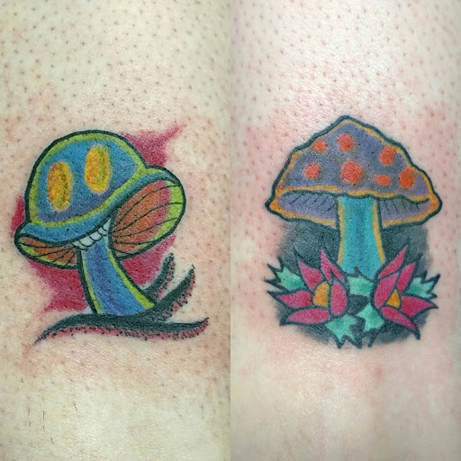 Explore capricorn tattoo ideas for females, creative tattoo ideas in Kearney, available at Bread N Butter Tattoo