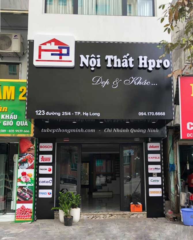 Tủ bếp Quảng Ninh - Nội Thất Hpro