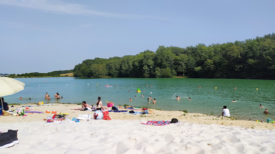 Lupiac Lake Beach