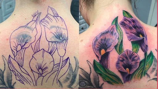 Explore cool name tattoo ideas, creative tattoo ideas in Greenfield, available at Tattoos In Time Studio