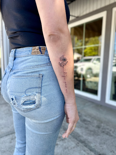 Explore map tattoo ideas, creative tattoo ideas in Lincoln, available at Boutique Ink