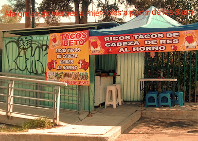 Tacos de cabeza al horno BETO - San Ildefonso, 54470 Ciudad Nicolás Romero, State of Mexico, Mexico