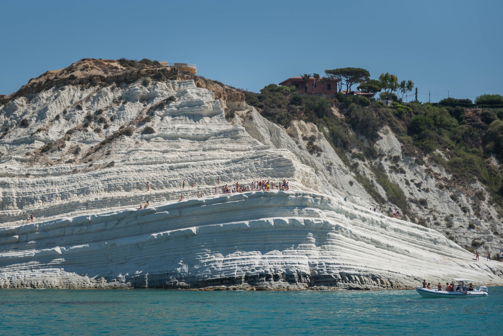 Fotografija Scala dei Turchi z visok stopnjo čistoče