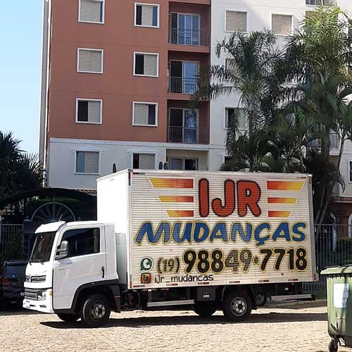 Logo da empresa - IJR Mudanças e Carretos