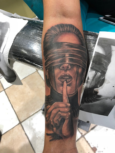 Explore tattoo cross ideas for men, creative tattoo ideas in Rochelle Park, available at Ser Tattz Art Studio