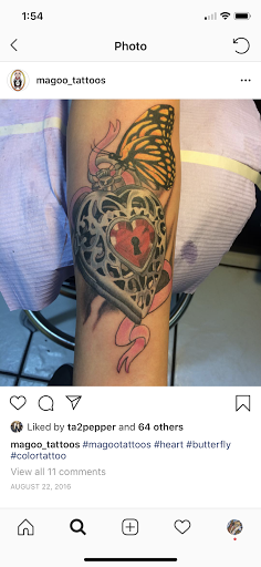 Explore deceased dog tattoo ideas, creative tattoo ideas in Miami, available at Tattoos by Lou Miami - North Miami