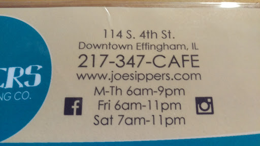 Coffee Shop «Joe Sippers Cafe», reviews and photos, 114 S 4th St, Effingham, IL 62401, USA