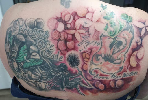 Explore nature tattoo ideas for men, creative tattoo ideas in Dixon, available at Ink on the left