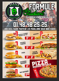 Aliment-réconfort du Restauration rapide H BURGER & PIZZA PAVILLONS-SOUS-BOIS à Les Pavillons-sous-Bois - n°14