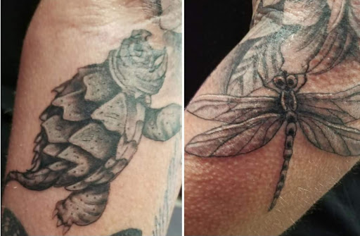 Explore orange county tattoo ideas, creative tattoo ideas in Willis, available at Bizarres llc at Dirtles s Design Studio