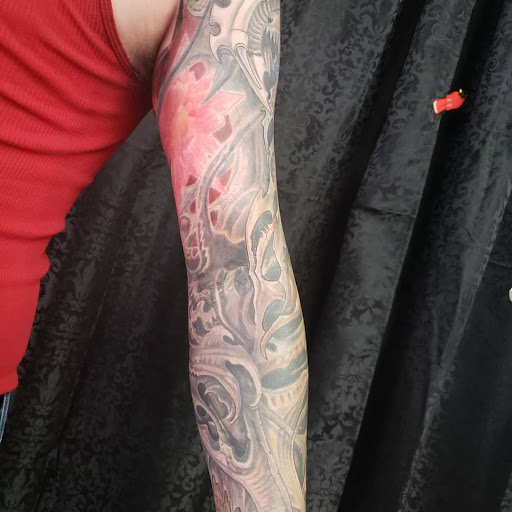 Explore dragonfly tattoo ideas, creative tattoo ideas in Mebane, available at The Cardinal Skin Art & Gallery