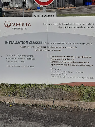 Centre de recyclage Plateforme de valorisation de déchets - VEOLIA Somain