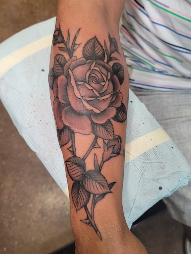 Explore atlanta braves tattoo ideas, creative tattoo ideas in Fort Worth, available at Panther City Tattoo