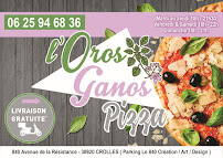 Menu / carte de L'Oros Ganos Pizza Crolles à Crolles