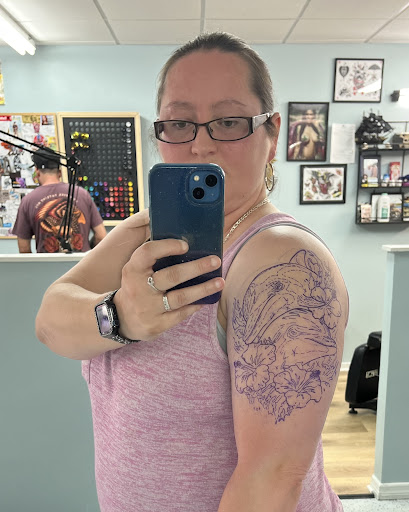 Explore male chest tattoo ideas, creative tattoo ideas in Ocala, available at Beauty in a Canvas Tattoo and Art Gallery