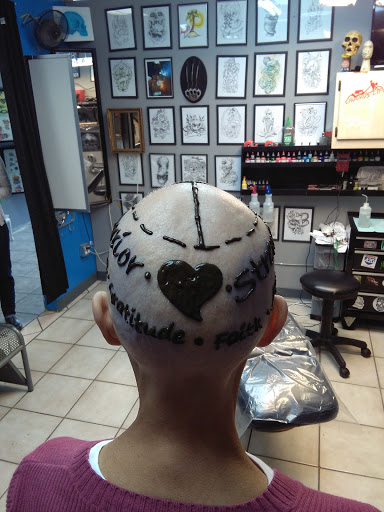 Explore painter tattoo ideas, creative tattoo ideas in Bradenton, available at Memory Lane Tattoo Co.