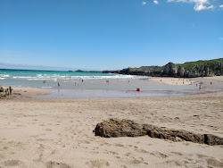 Playa de Somocuevas'in fotoğrafı geniş ile birlikte