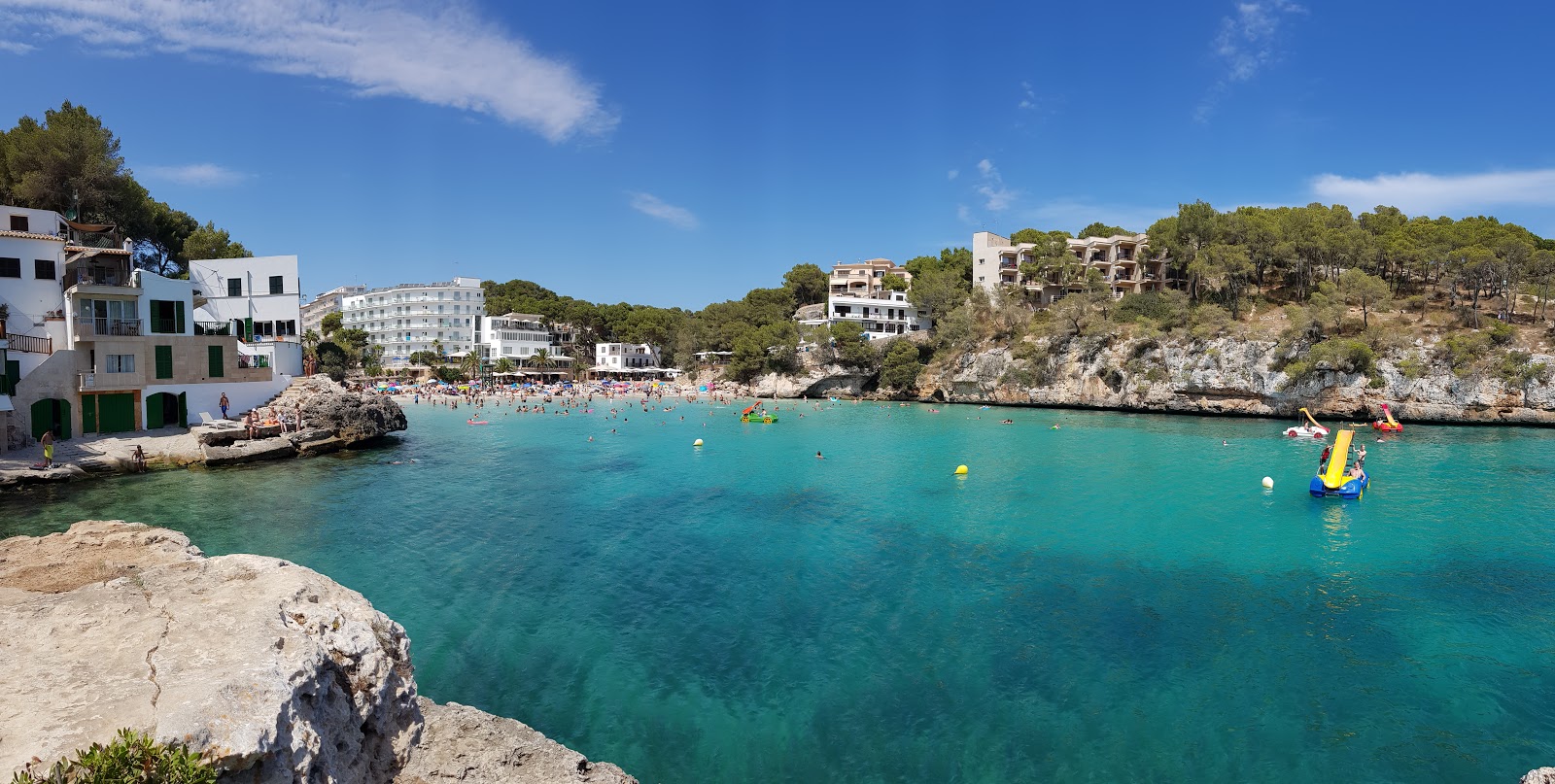 Foto av Santanyi Stranden med liten vik