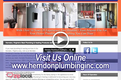 Plumber «Herndon Plumbing & Heating Inc», reviews and photos, 711 Locust St, Herndon, VA 20170, USA