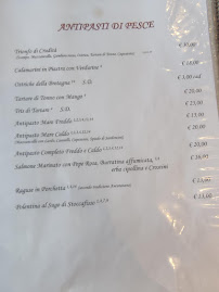 La Cantinetta del Conero à Osimo carte