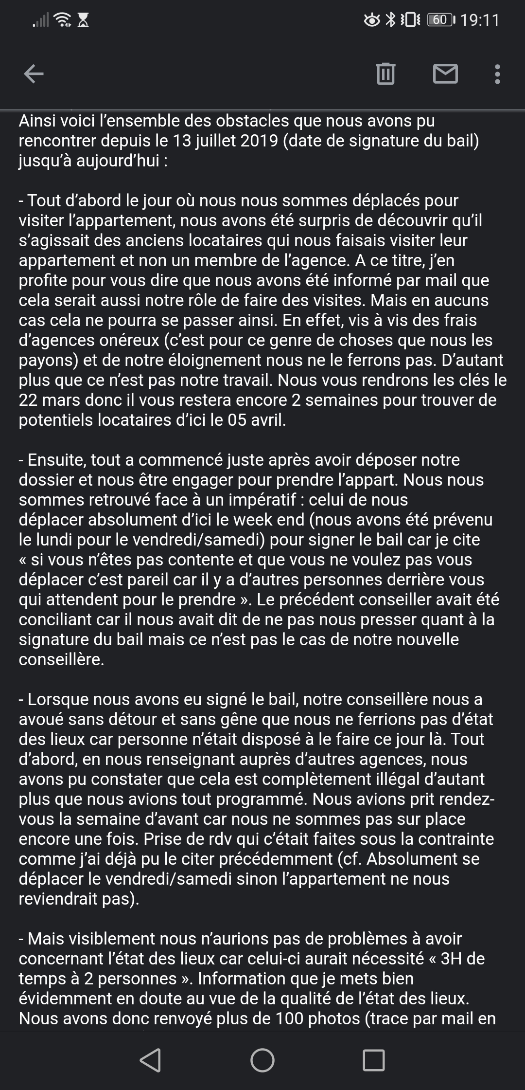 Photo n° 1 de l'avis de Lucille.e fait le 08/07/2019 à 15:56