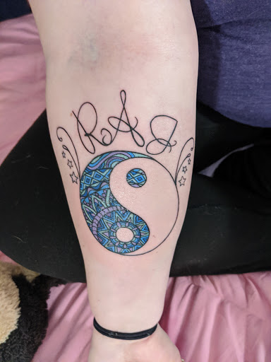 Explore anniversary date tattoo ideas, creative tattoo ideas in Davison, available at Strange Daze Tattoos