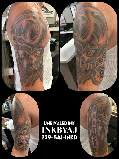 Explore small medium tattoo ideas, creative tattoo ideas in Cape Coral, available at UNRIVALED INK
