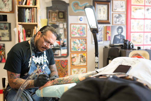 Explore lady gaga tattoo ideas, creative tattoo ideas in San Antonio, available at Cobra Tattoo