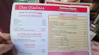 Restaurant basque Chez Gladines Butte aux cailles à Paris (la carte)