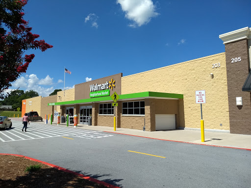 Walmart Neighborhood Market, 203 Cedar Springs Rd, Spartanburg, SC 29302, USA, 