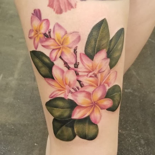 Explore tattoo ideas butterflies flowers, creative tattoo ideas in Huntington Beach, available at Mechanical Concept Tattoo