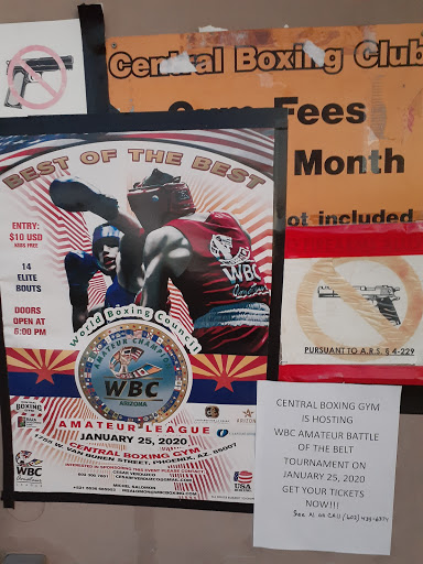 Boxing Gym «Central Boxing Gym», reviews and photos, 1755 W Van Buren St, Phoenix, AZ 85007, USA