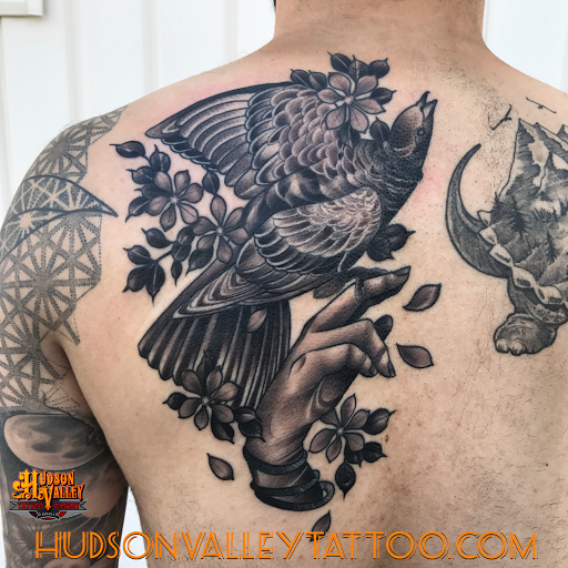 Explore female arm tattoo ideas, creative tattoo ideas in Wappingers Falls, available at Hudson Valley Tattoo Company